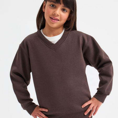 UC206 Children's V Neck Sweatshirt image 1