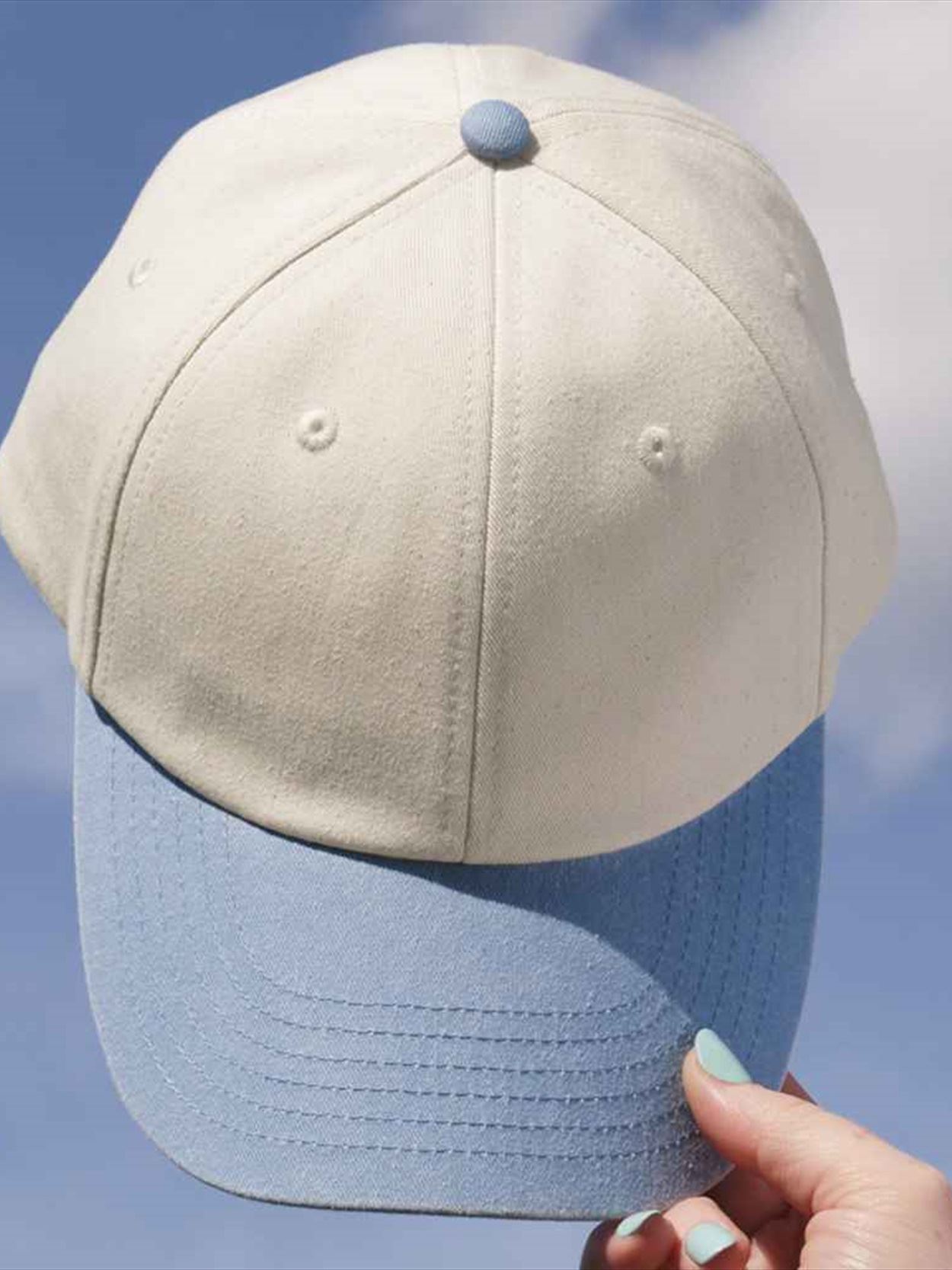 B673 Contrast Peak Low Profile Vintage Cap image 4