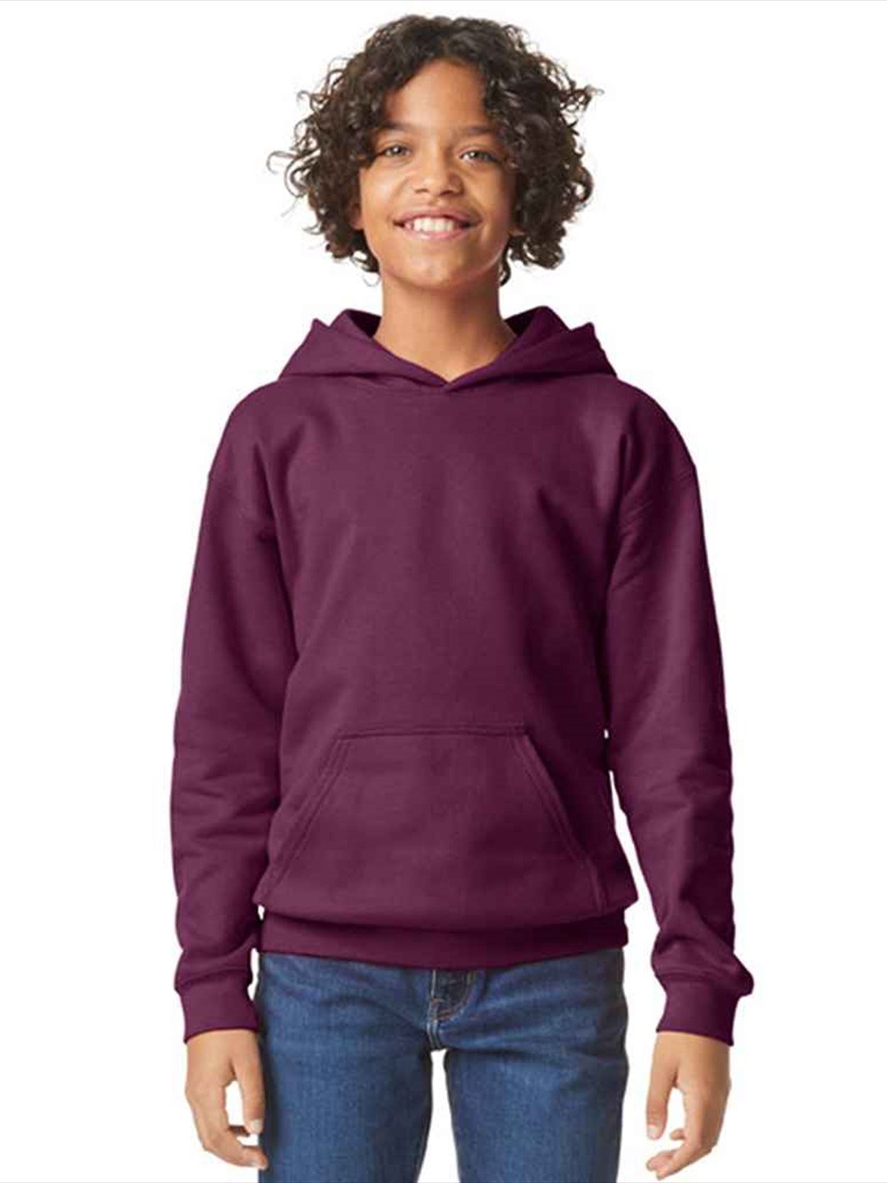 GD68B SF500B Gildan Kids SoftStyle® Midweight Hoodie image 1