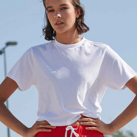 SK237 Ladies Cropped Boxy T-Shirt image 1