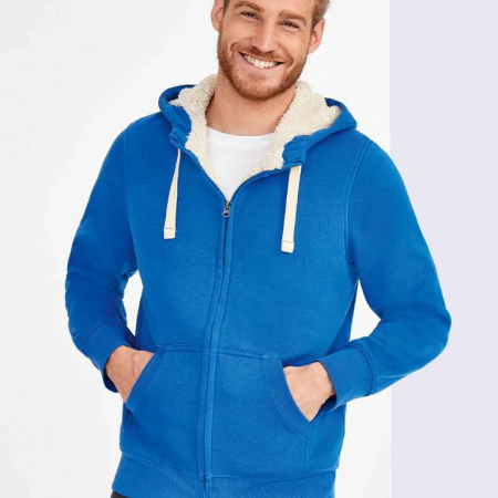 10584 Unisex Sherpa Hoodie image 1