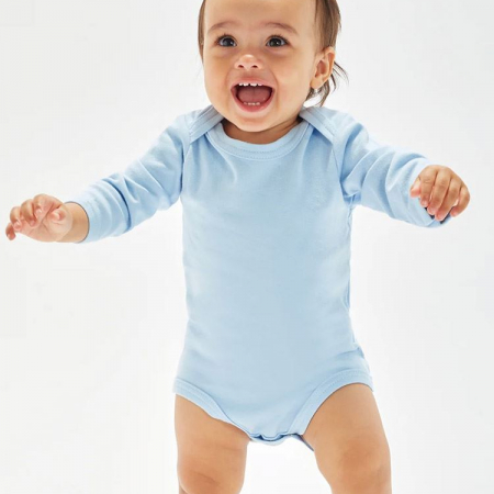 BZ30 Long Sleeved Baby Grow image 1