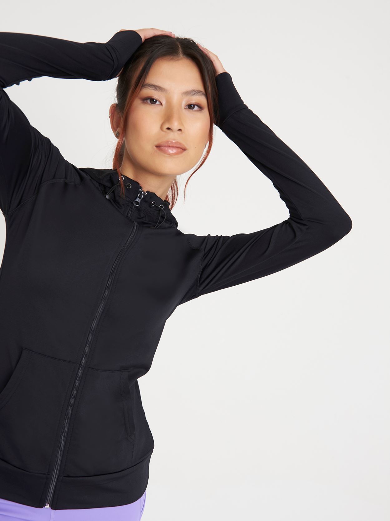 JC058 Awdis Womens Cool Contrast Zoodie image 1