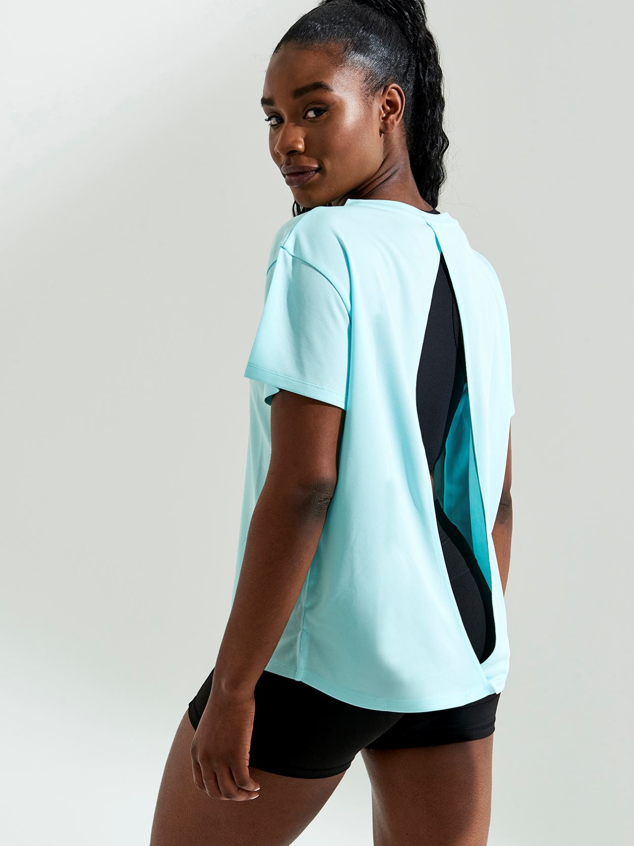 JC088 Awdis Ladies Cool Training Shorts image 2
