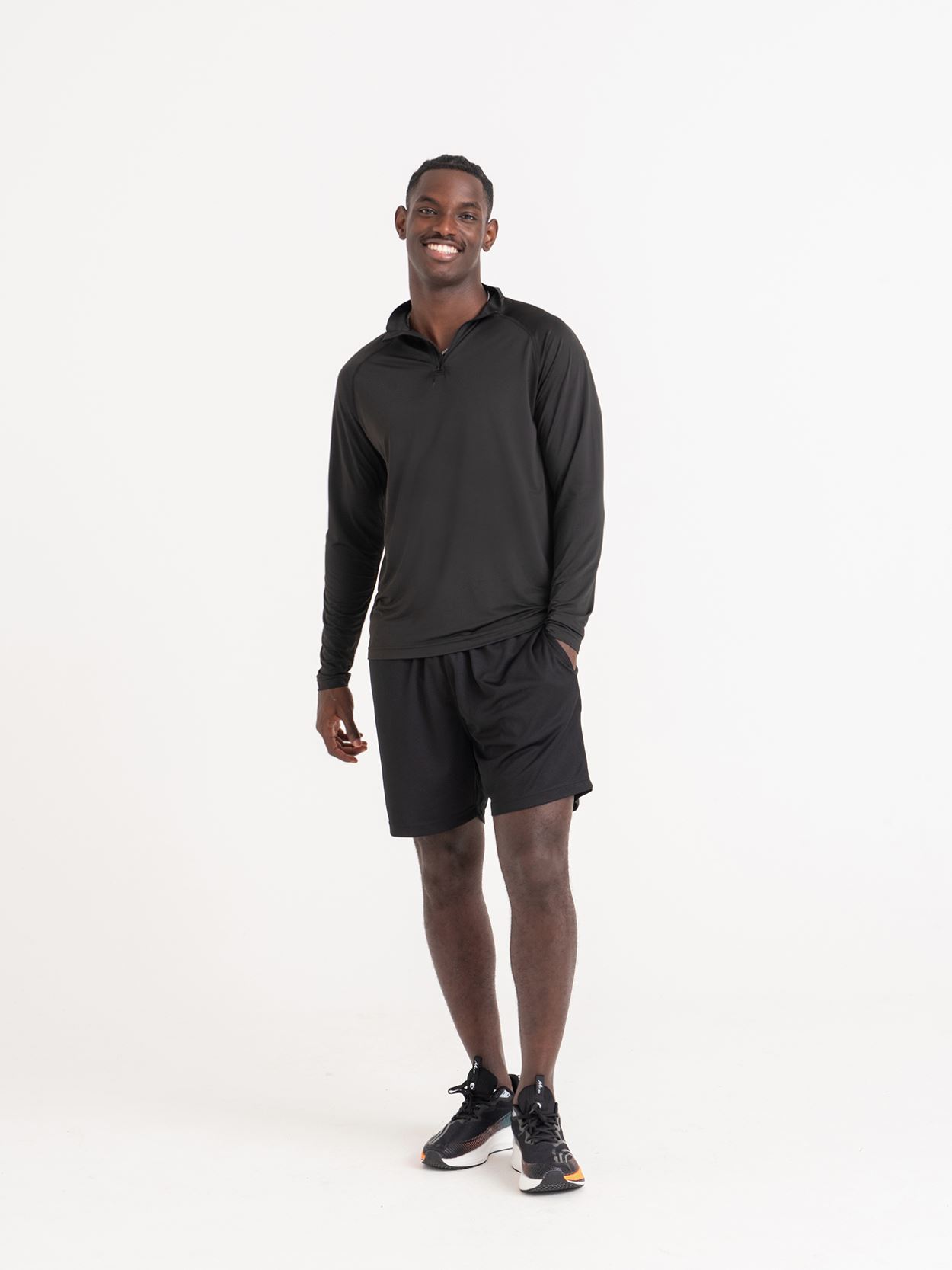 JC230 Lightweight active 1/4 zip image 1