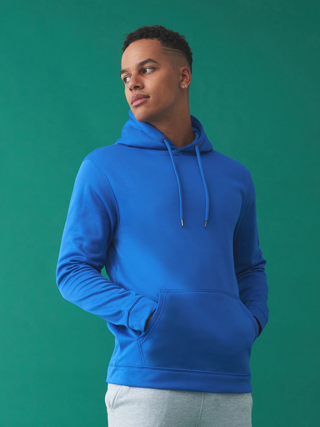 JH006 Sports Polyester Hoodie image 2