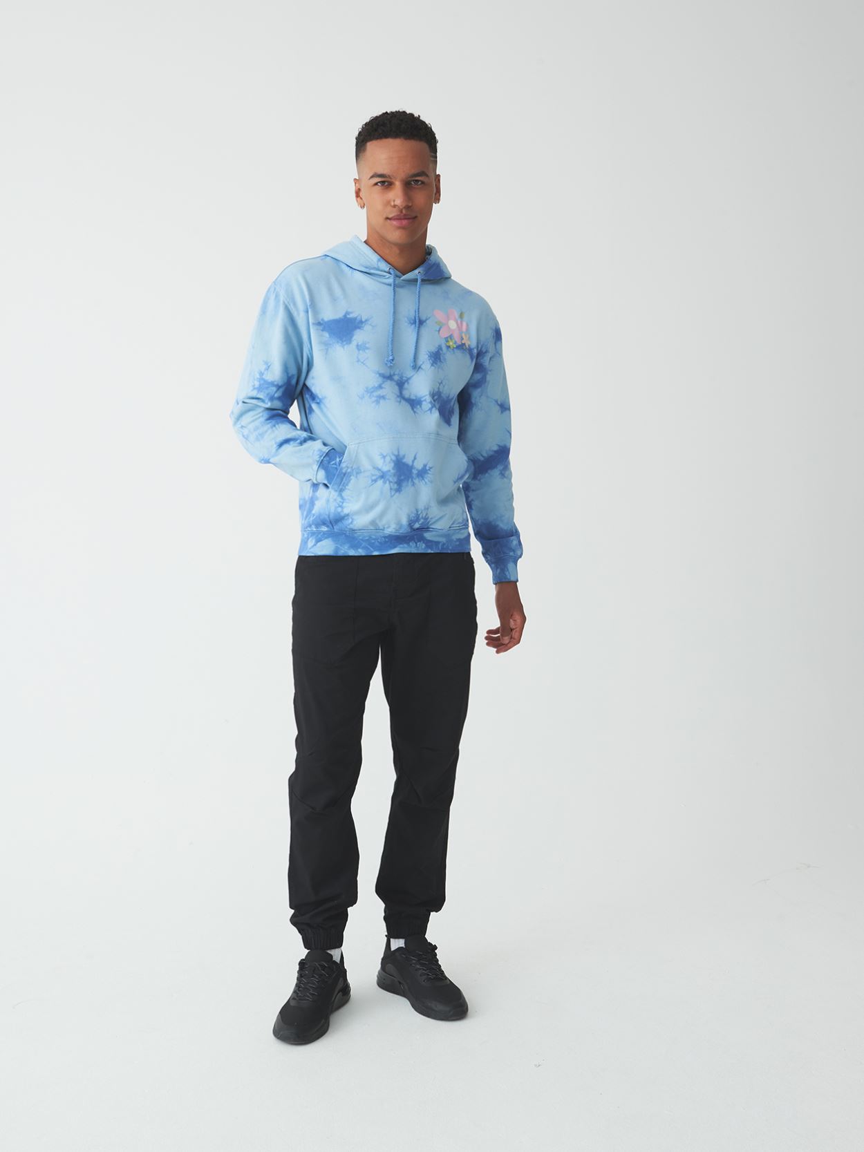JH022 Awdis Tie Dye Hoodie image 3