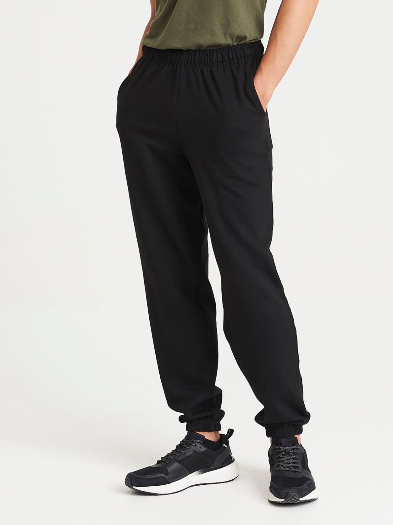 JH072 College Cuffed Jogpants image 5
