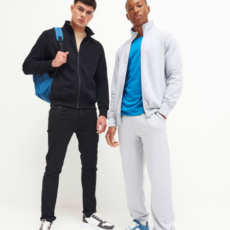 JH072 College Cuffed Jogpants image 1