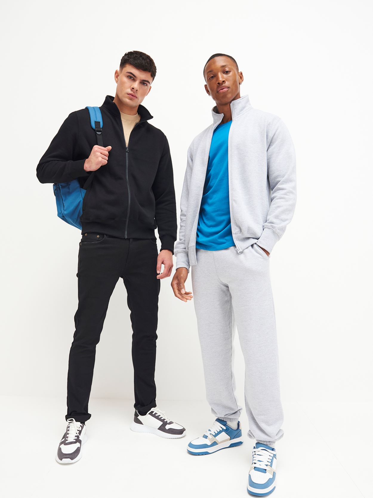 JH072 College Cuffed Jogpants image 1