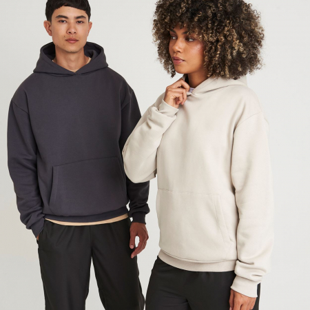 JH120 Heavyweight signature boxy hoodie image 1