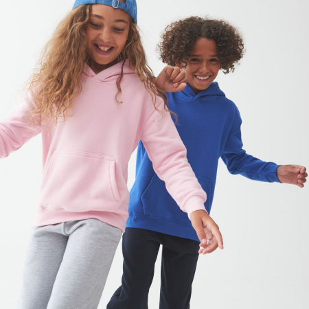 JH201B Awdis Kids Organic Hoodie image 1