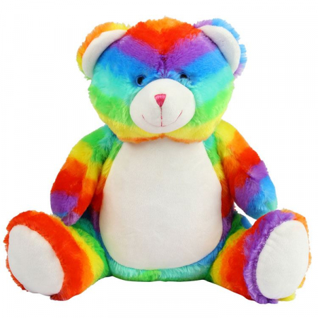 MM555 Zippie Rainbow Bear image 1