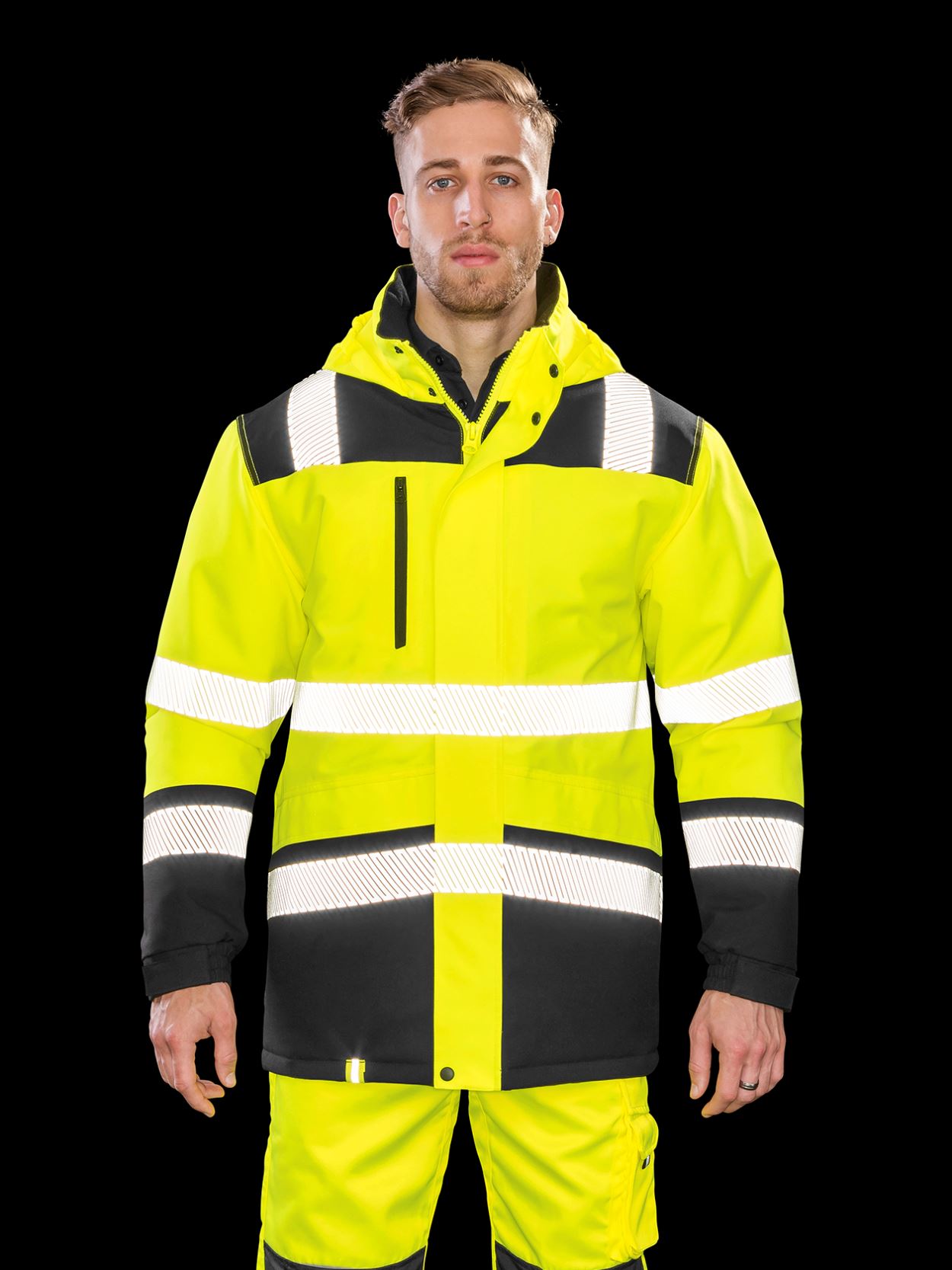 R475X Printable Softshell Safety Coat image 1