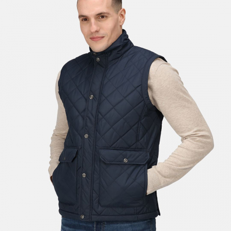 TRA810 Regatta Tyler Diamond Quilted Bodywarmer image 1