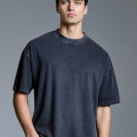 AM019 Anthem Distortion Washed T-Shirt image 1