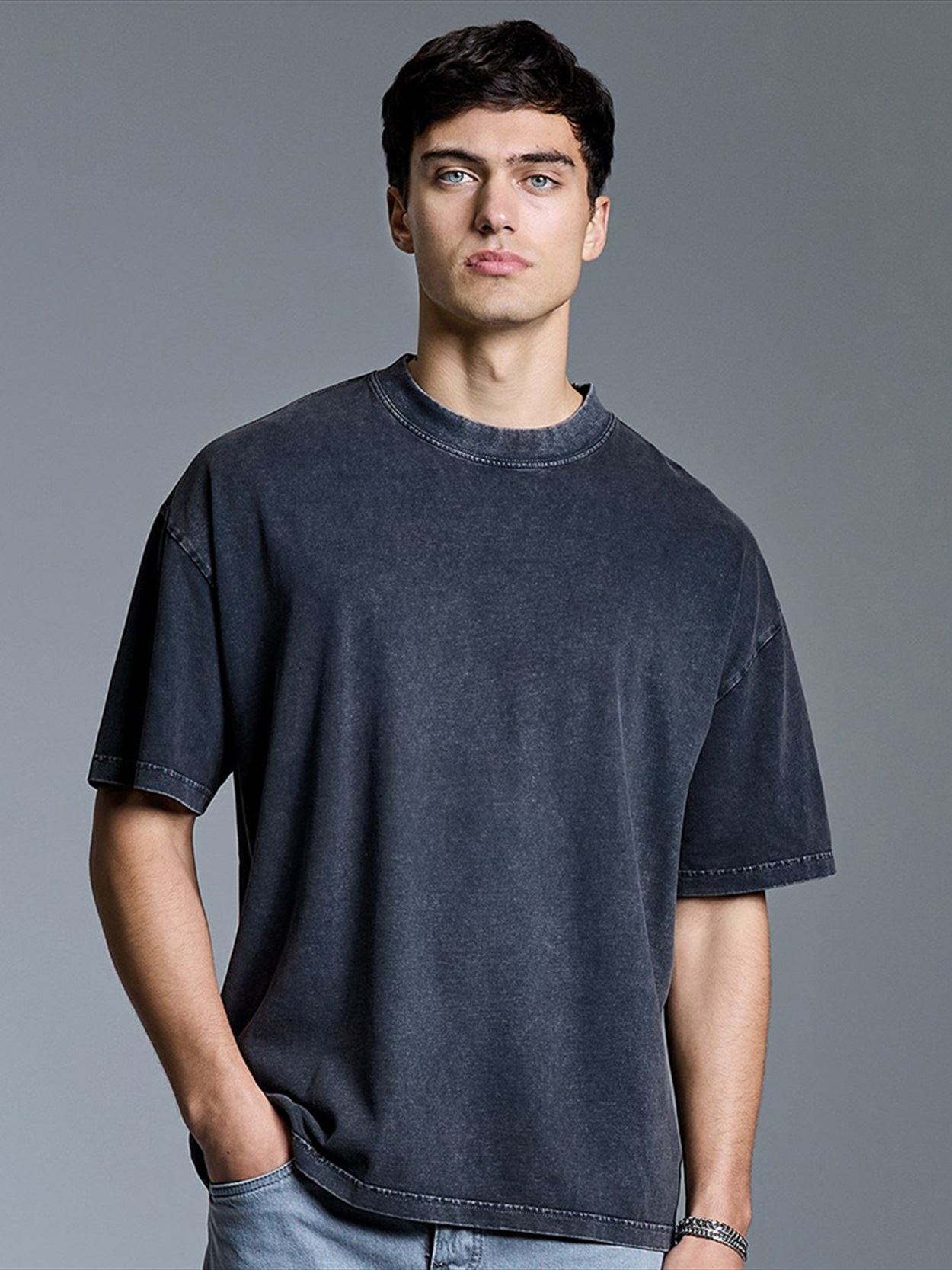 AM019 Anthem Distortion Washed T-Shirt image 1