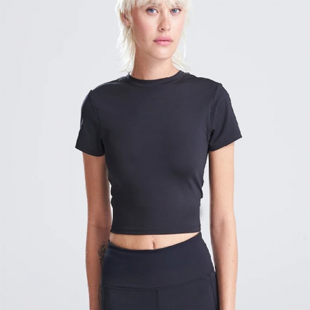 JC215 Ladies Cool Recycled Cropped T-Shirt image 1