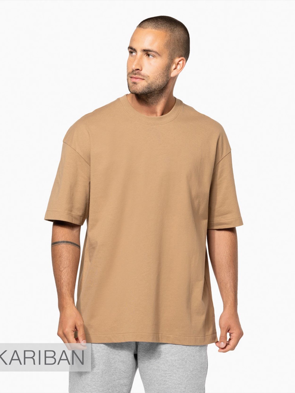KB3008 K3008 Kariban Unisex Oversized T-Shirt image 5