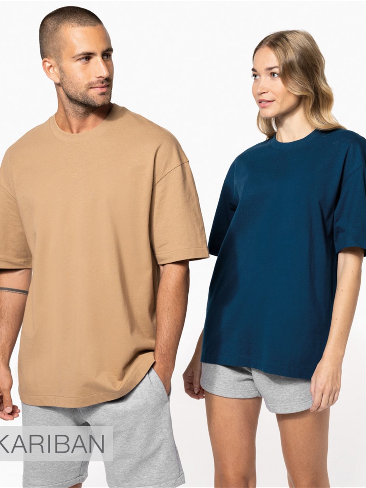 KB3008 K3008 Kariban Unisex Oversized T-Shirt image 1