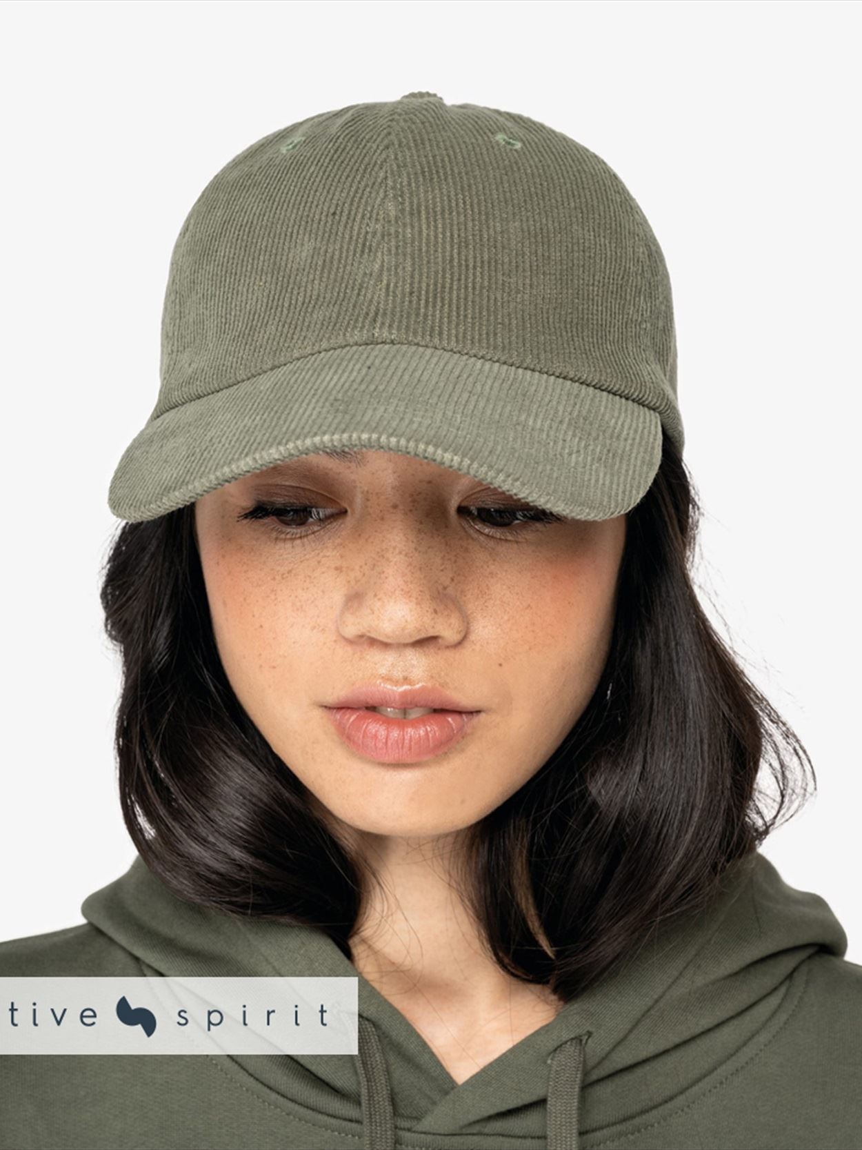 NS016 Native Spirit Corduroy 6 Panel Cap image 5