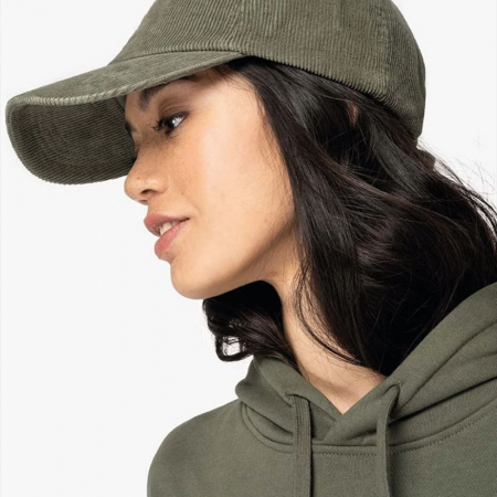 NS016 Native Spirit Corduroy 6 Panel Cap image 1