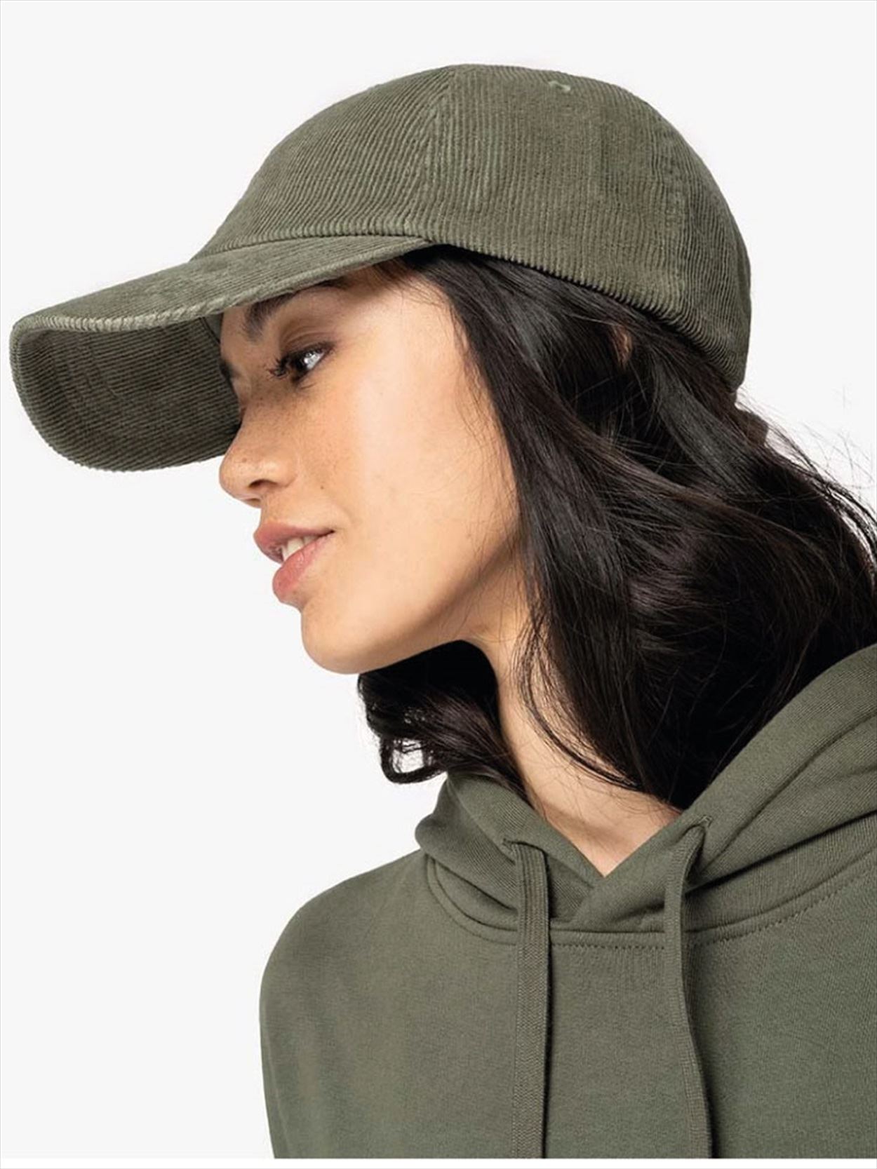 NS016 Native Spirit Corduroy 6 Panel Cap image 1