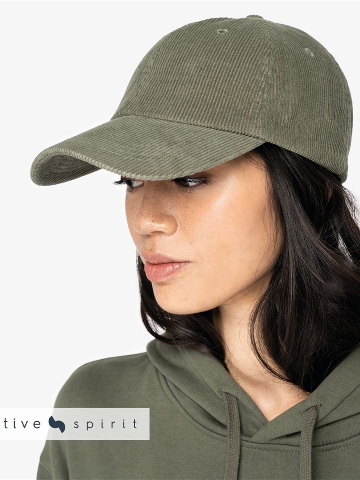 NS016 Native Spirit Corduroy 6 Panel Cap image 6