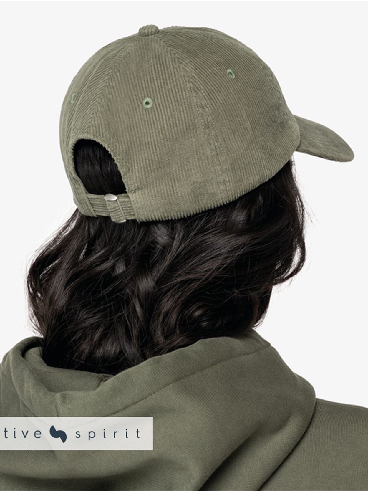 NS016 Native Spirit Corduroy 6 Panel Cap image 7