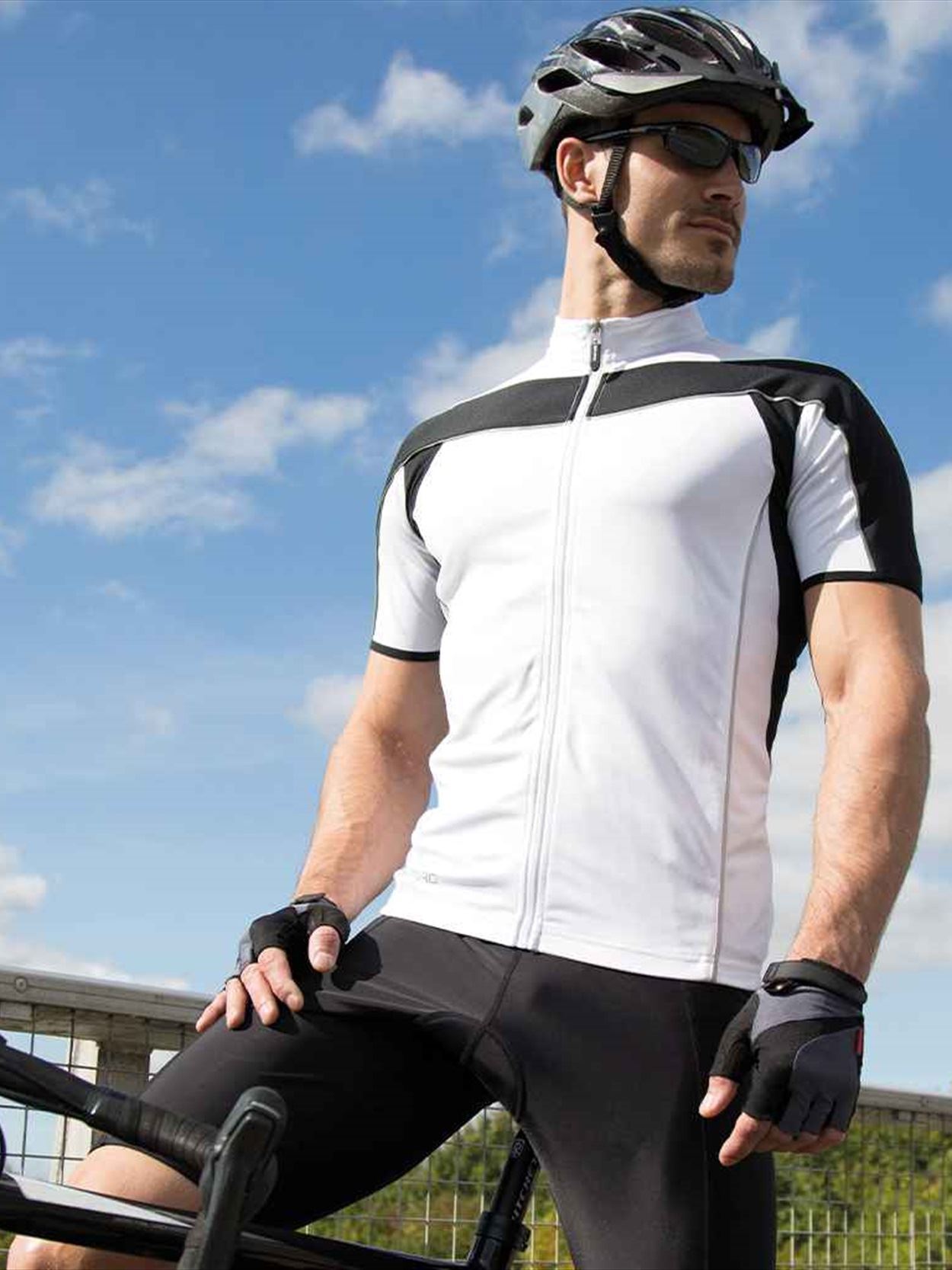 SR188M Spiro Bikewear Full Zip Top image 3