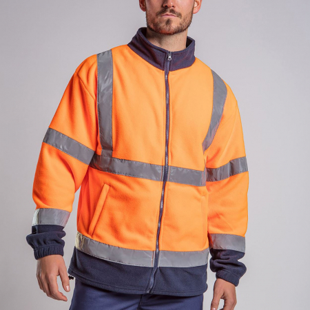 RX750 High visibility full zip fleece image 1
