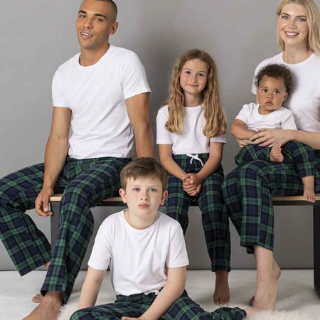 SF83 Men Tartan Lounge Pants image 1
