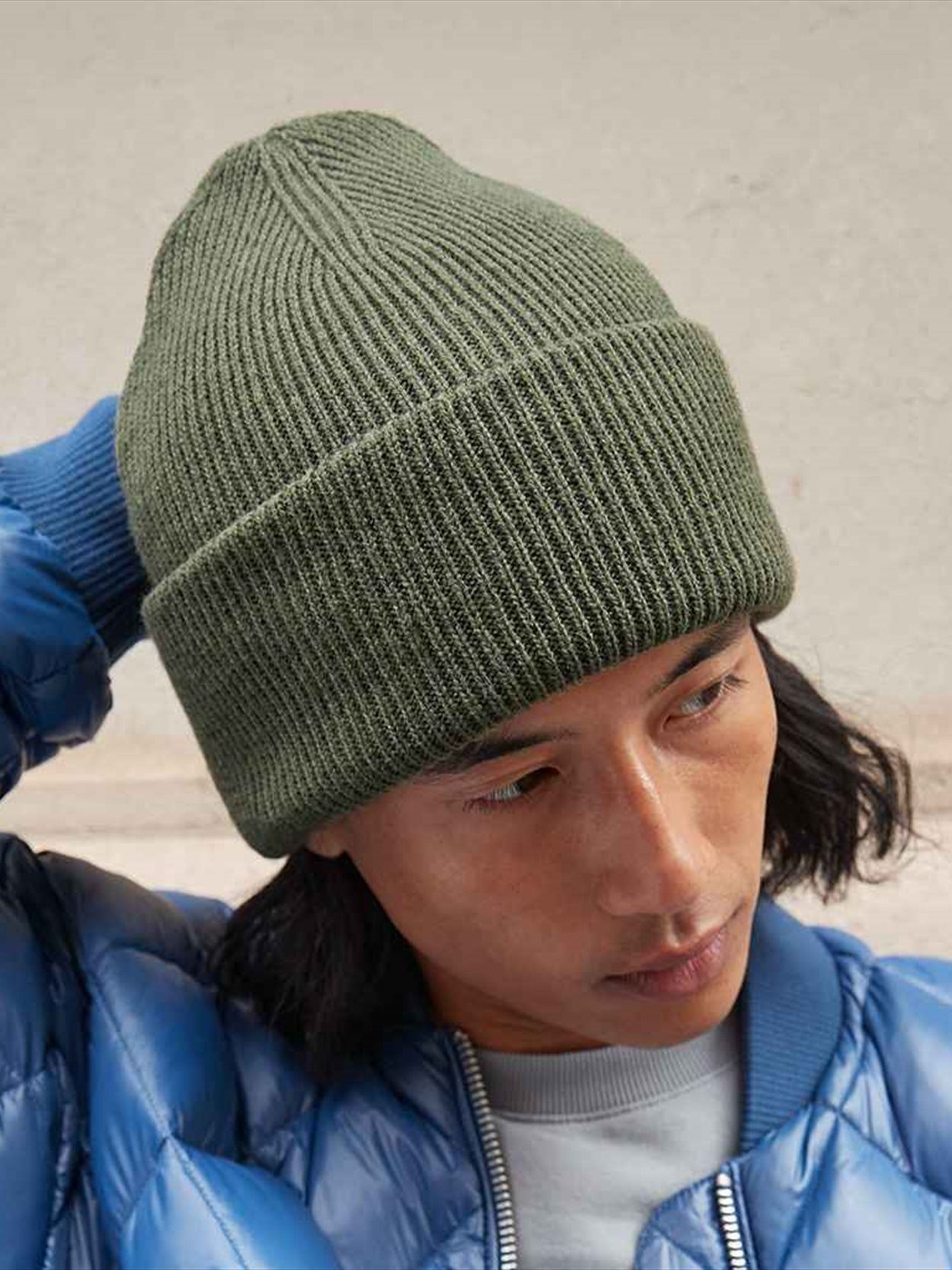 BB385R B385R Classic engineered deep-cuffed beanie image 3