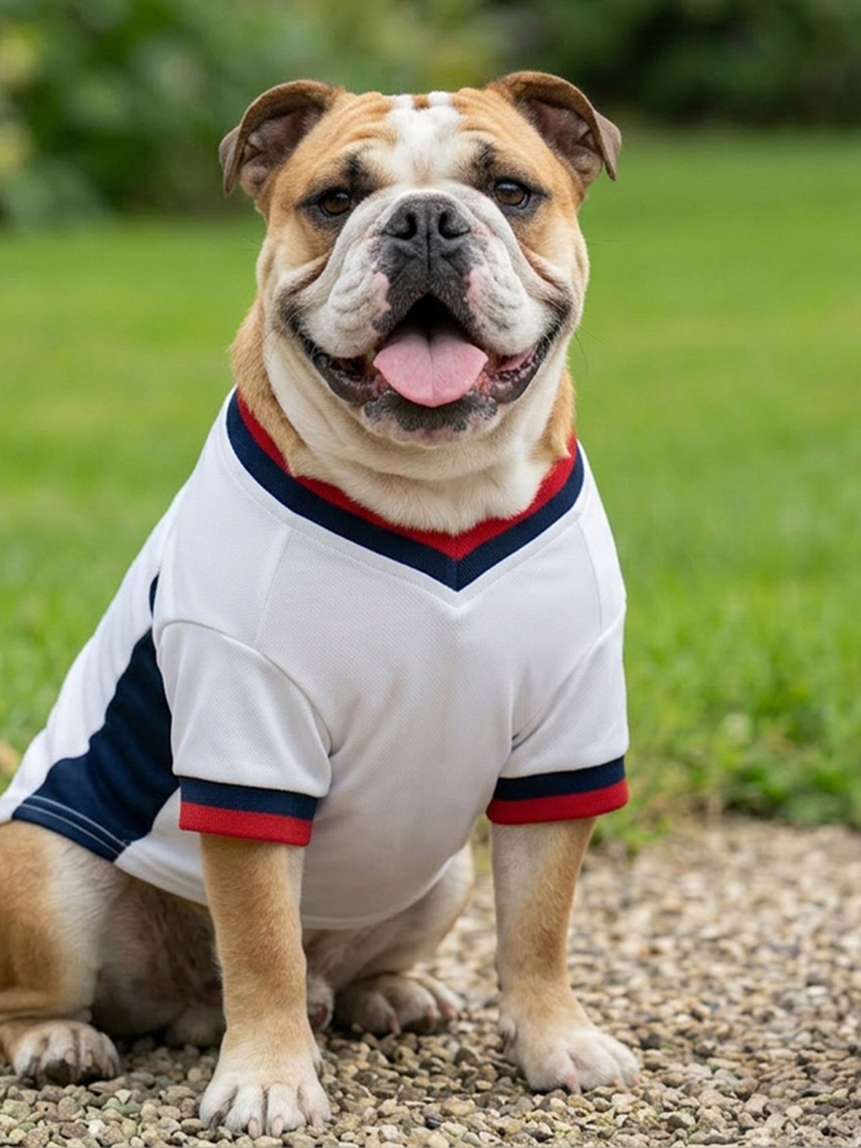 PP008 Dog’s football t-shirt image 1