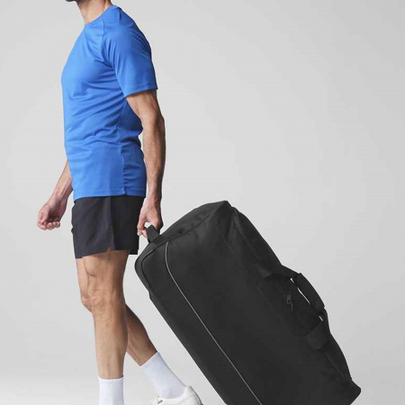 QS87 Quadra Teamwear Wheeled Holdall image 1