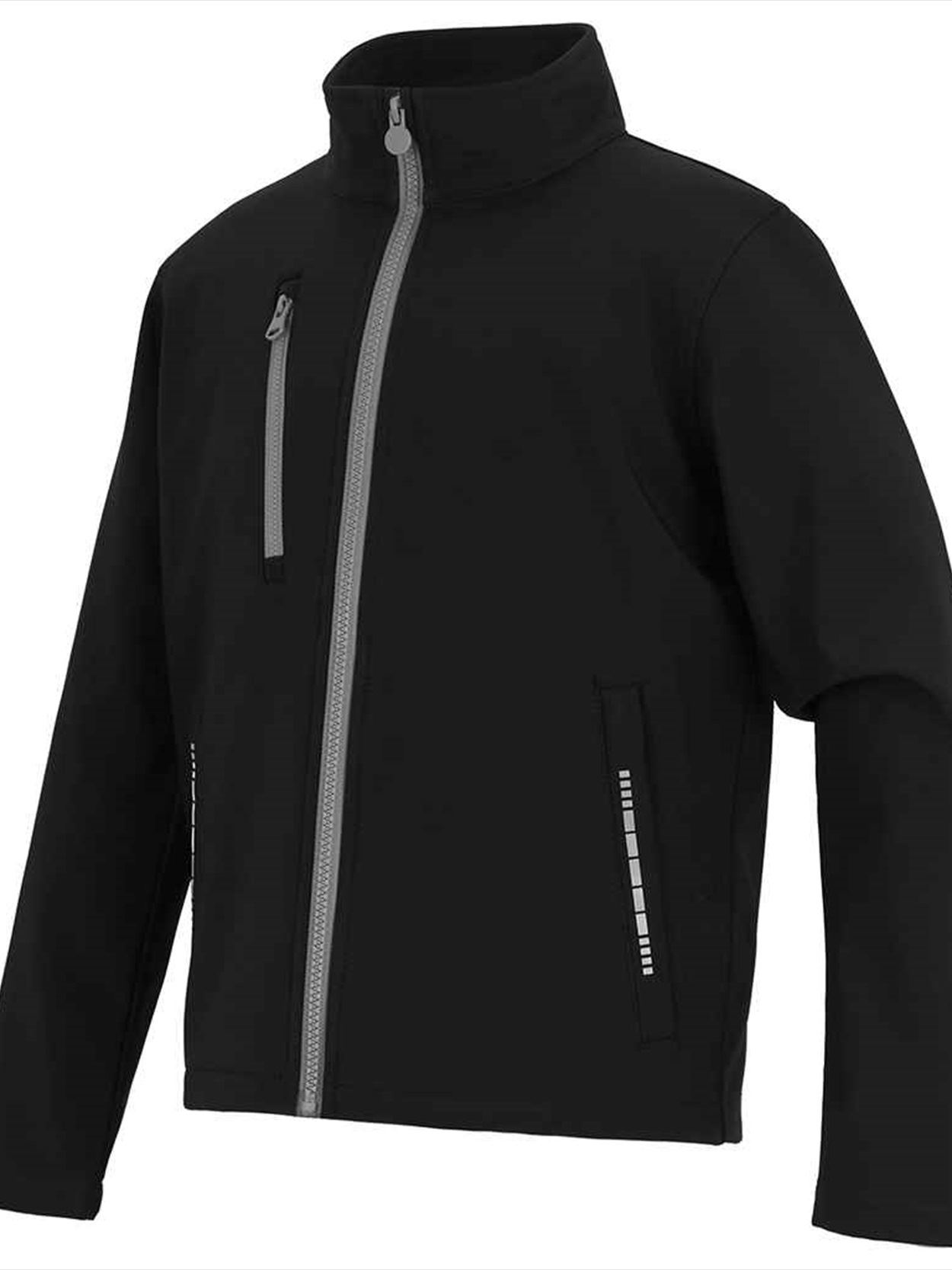 RG338 TRL209 Regatta Kids Ablaze Three Layer Soft Shell Jacket image 3