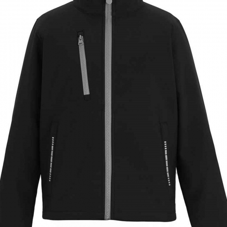 RG338 TRL209 Regatta Kids Ablaze Three Layer Soft Shell Jacket image 1