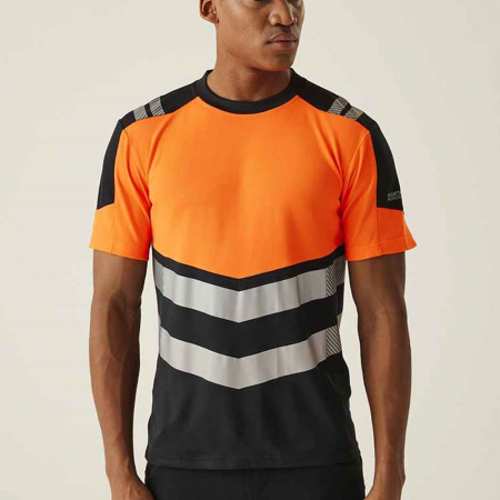 RG530 TRS280 Regatta High Visibility X-Pro T-Shirt image 1
