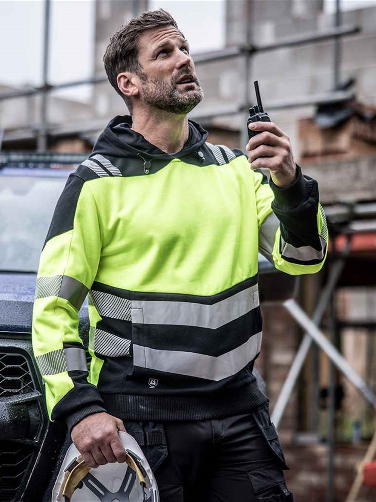 RG532 TRF780 Regatta High Visibility X-Pro Hoodie image 2