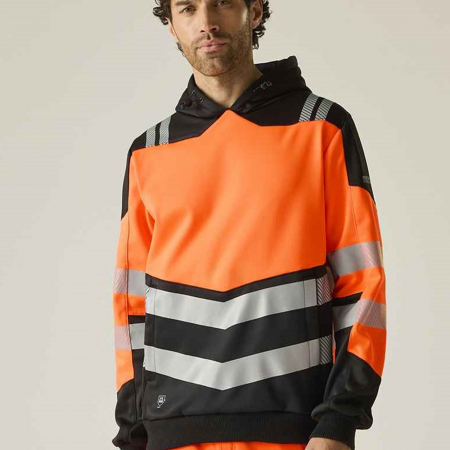 RG532 TRF780 Regatta High Visibility X-Pro Hoodie image 1