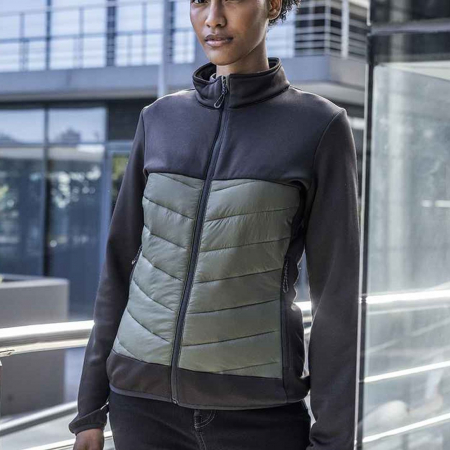 RG833 TRA973 Regatta Ladies Loftlite Hybrid Jacket image 1