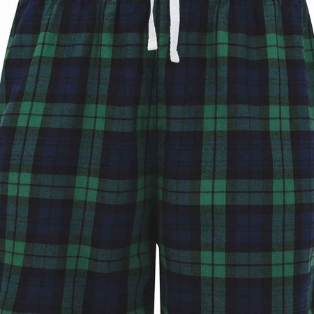 SF82 Men Tartan Lounge Shorts image 1